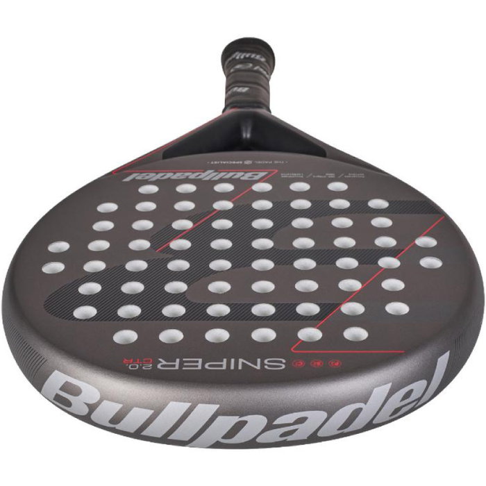 Bullpadel Sniper 2.0 Control 2026 Gris y Roja